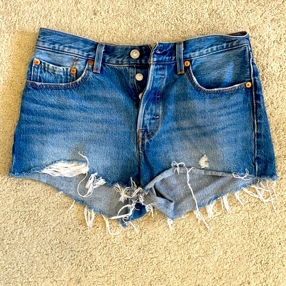 Levi’s Cutoff Denim Shorts